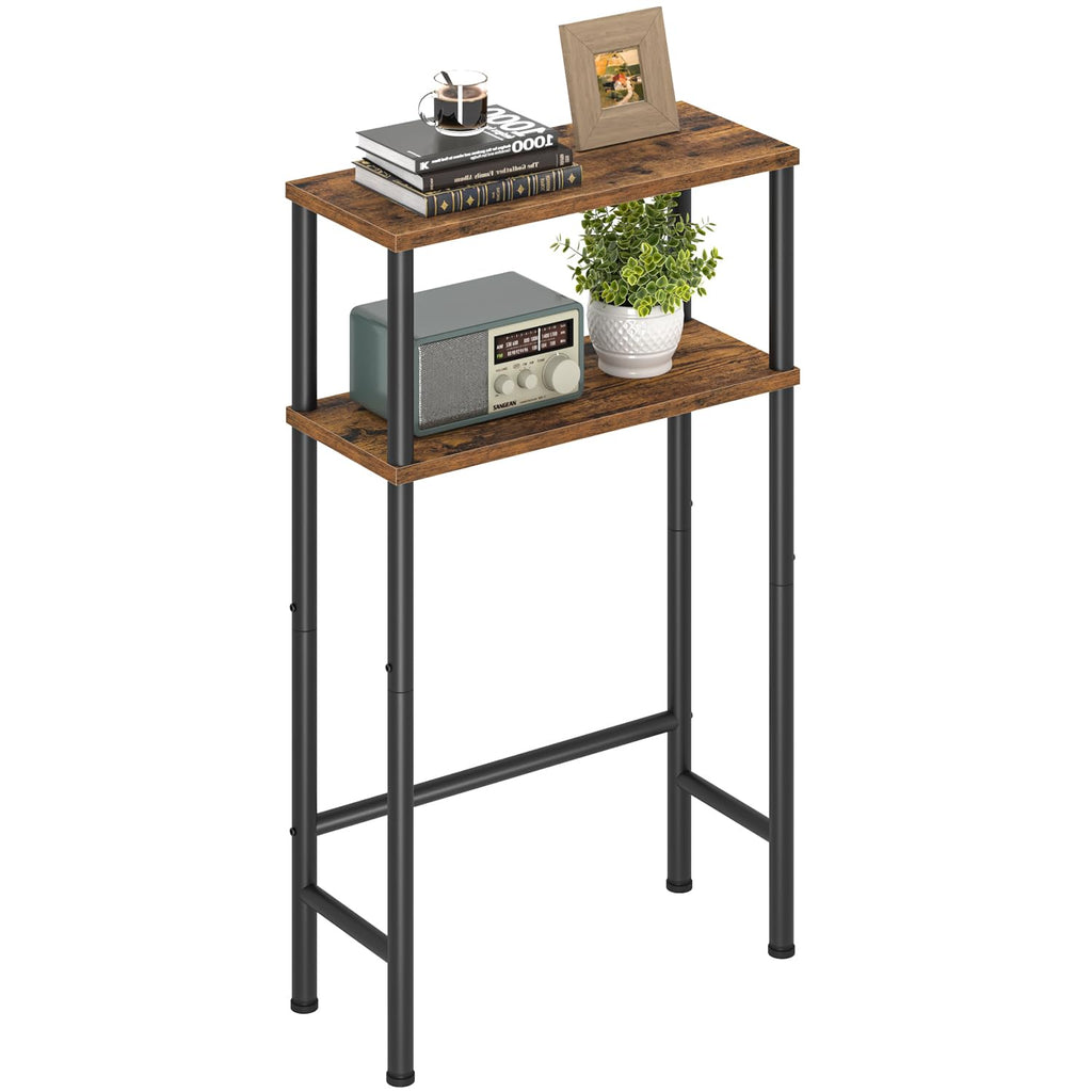 Narrow 15.7" 2-Tier Console Table Z56708