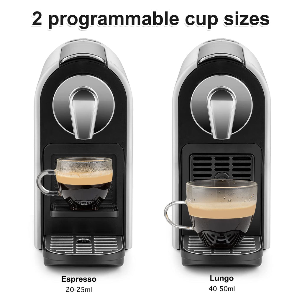 Espresso Pod Machine, 20 Bar, 22oz Removable Water Tank, 1350W P909306