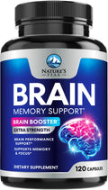 120 Capsules Brain Memory Supplement with Vitamin B6 B12 Folate & Phosphatidylserine K59676