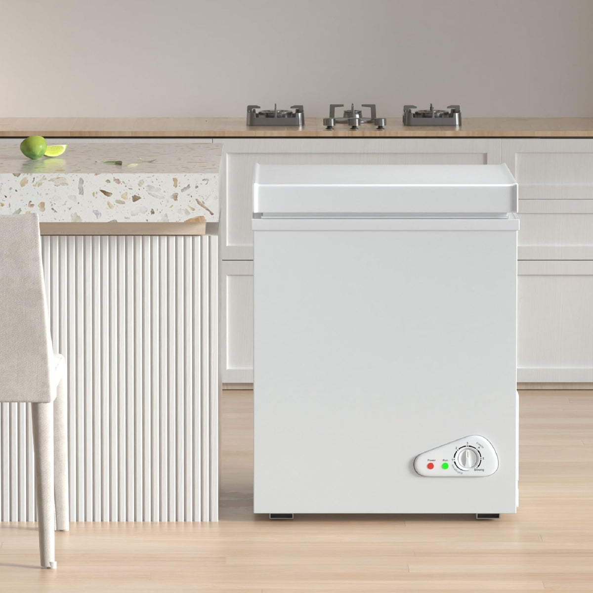 5.0 Cubic Feet White Chest Freezer L881691