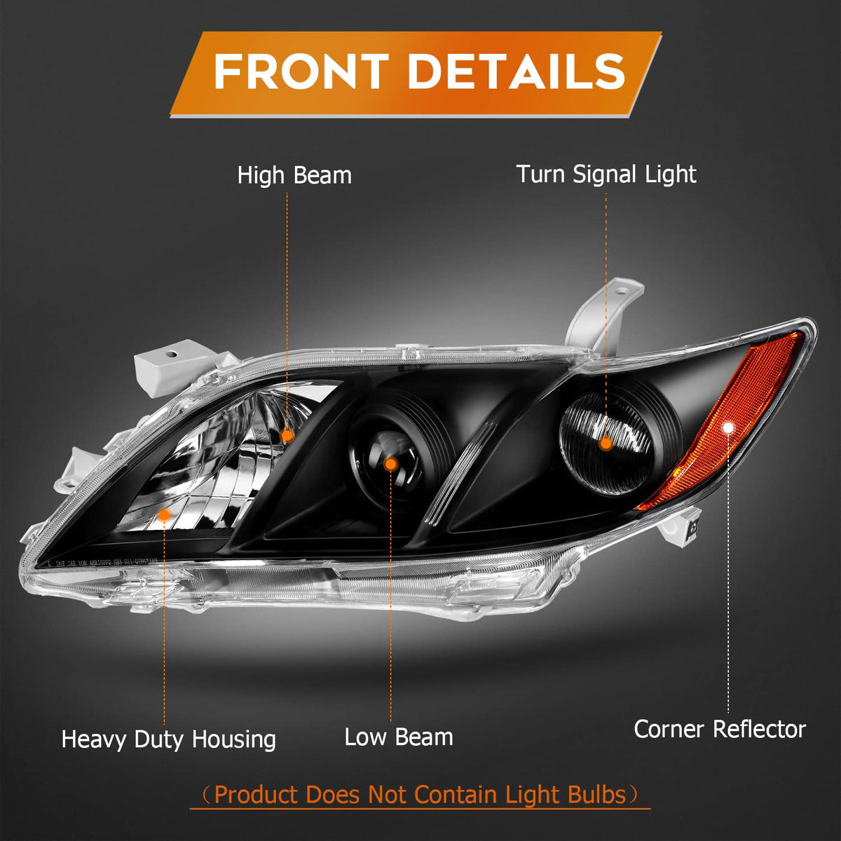 Headlights for Toyota Camry 2007-2009 X5551