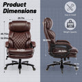 Big and Tall Heavy Duty Executive Office Chair with High Back N967