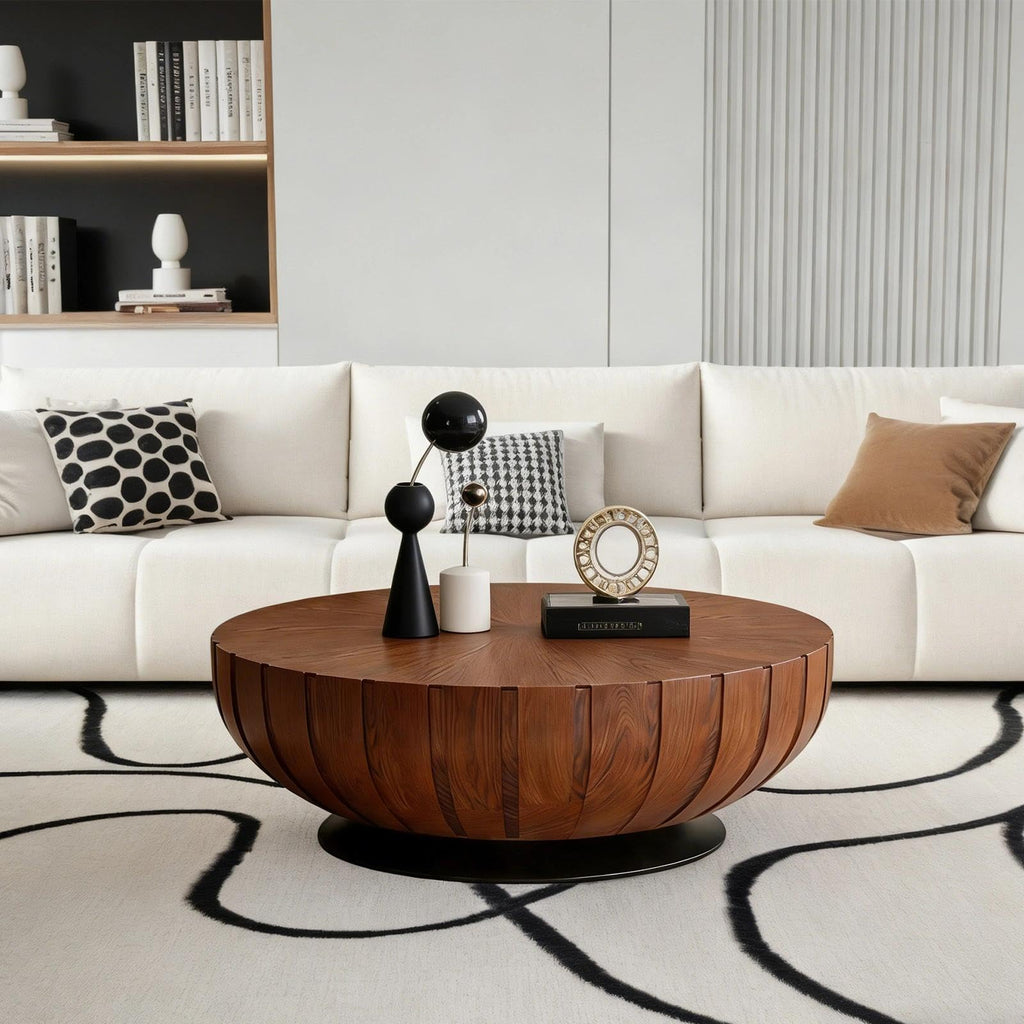 Mid-Century Round Coffee Table W260