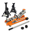 2.5 Ton Steel Floor Jack and 3 Ton Black Jack Stands L946