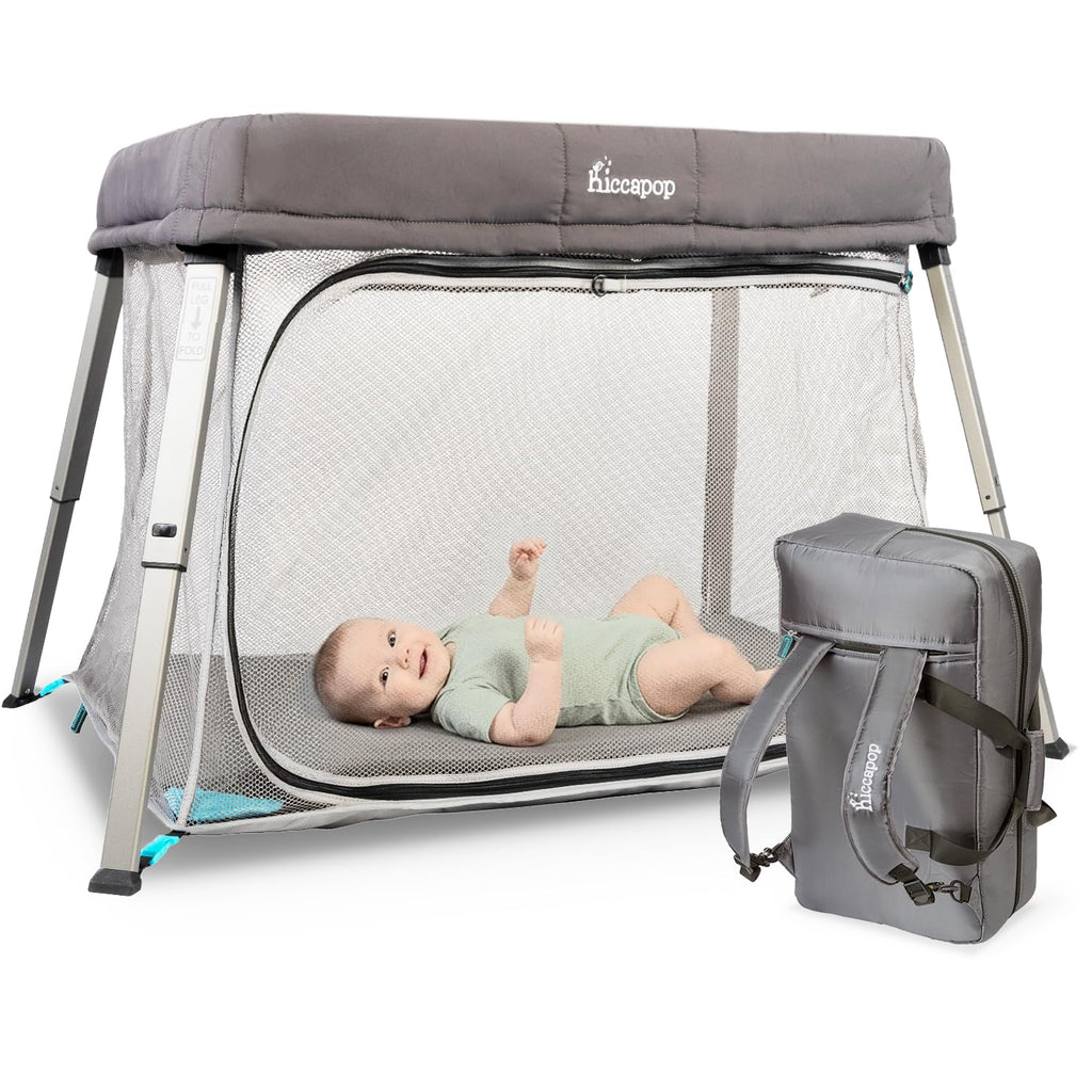 Portable Travel Crib with Carry Bag D122