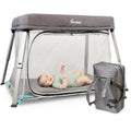 Portable Travel Crib with Carry Bag D122