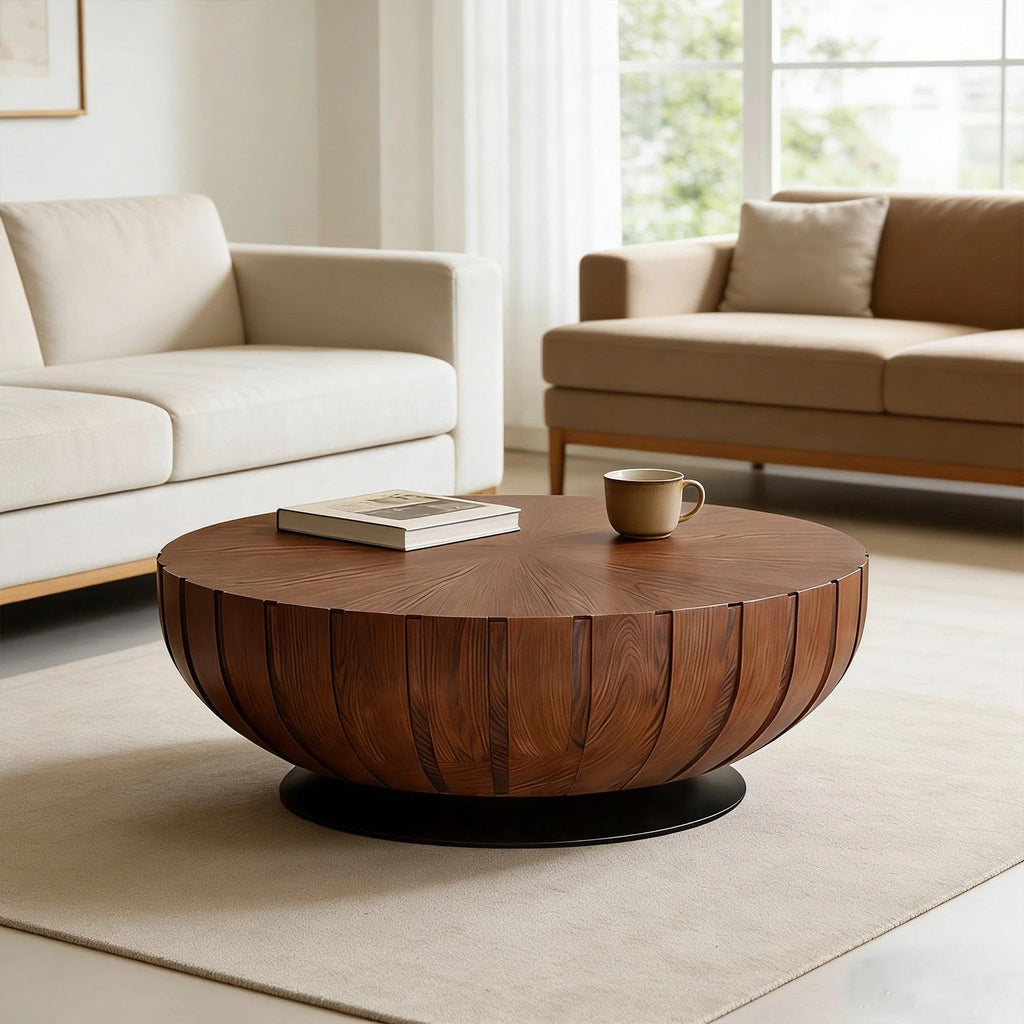 Mid-Century Round Coffee Table W260