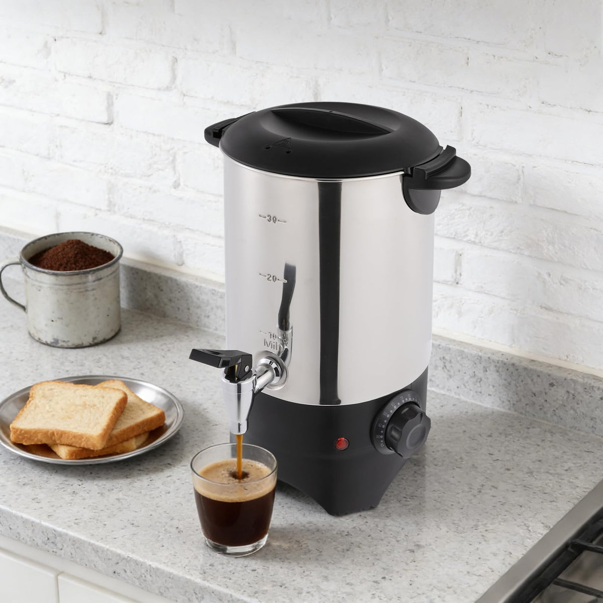 1.4 Gal Stainless Steel Coffee Urn F251274