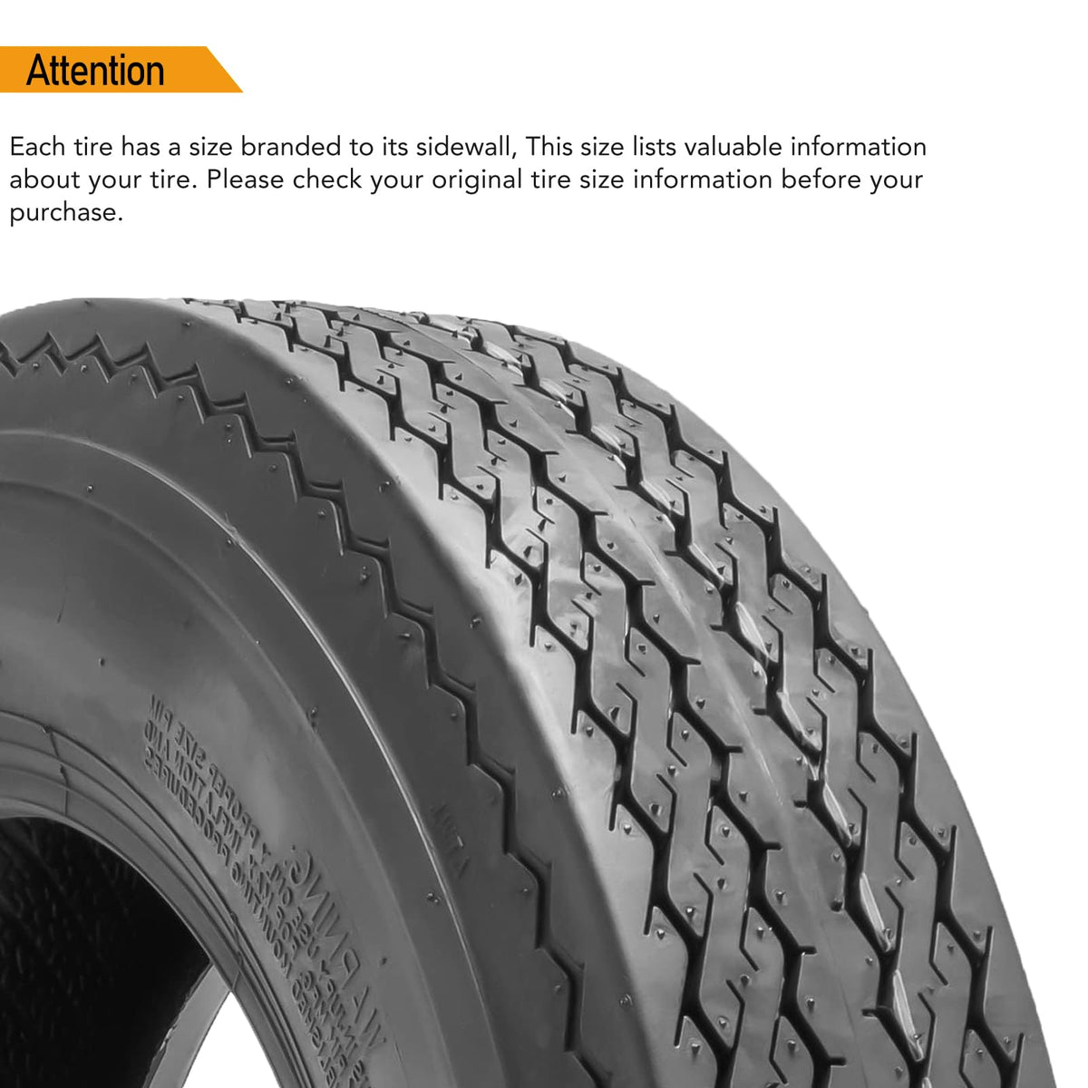 5.3-12 Trailer Tires Load Range C 6PR T60661