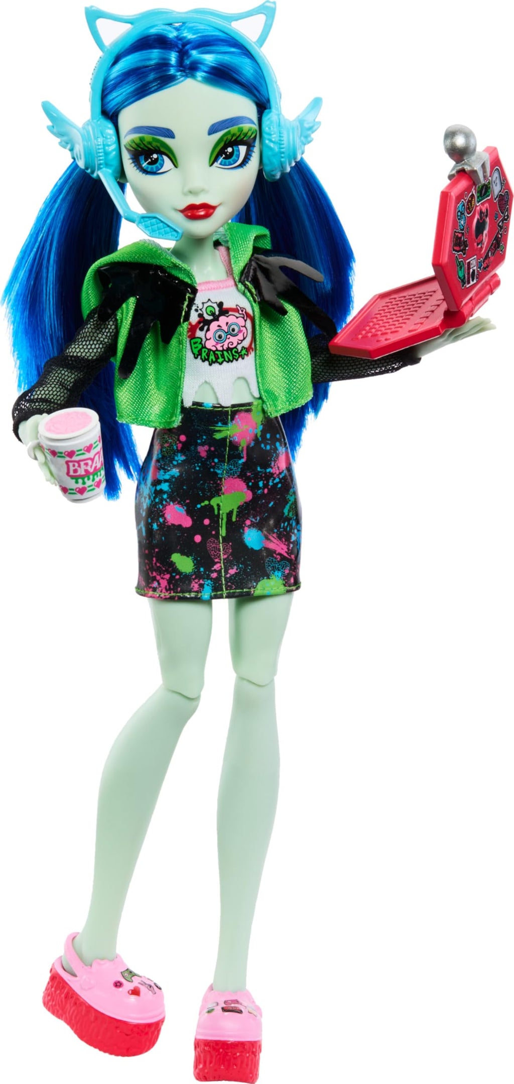Articulated Doll Set with Locker and 19 Surprises T186