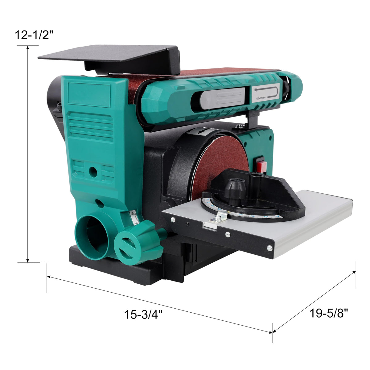 4x36 & 6 Inch Benchtop Belt Disc Sander S81126