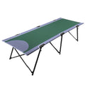 Green Folding Camping Cot with Carry Bag L7068