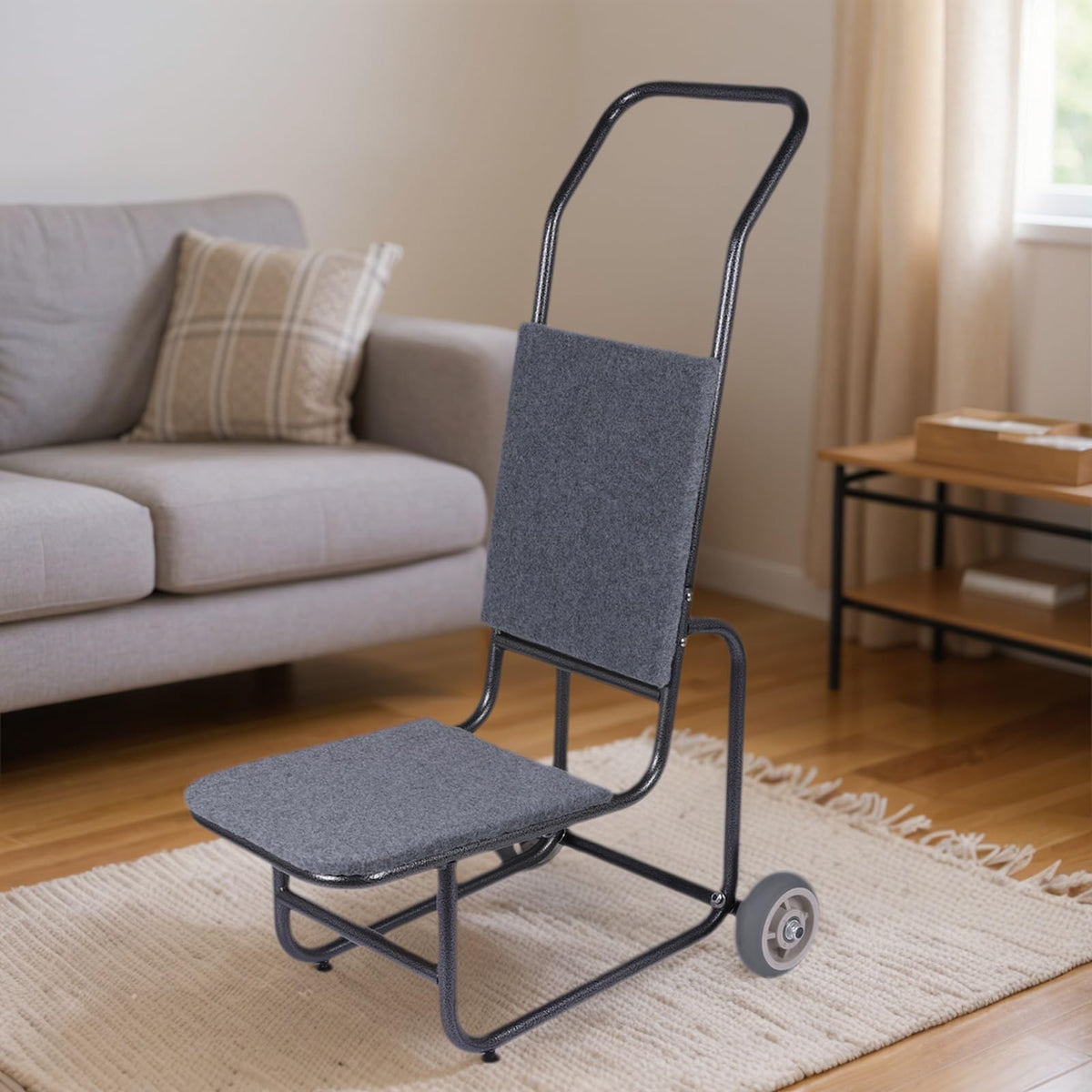 Folding Chair Table Cart with Wheels Q6064