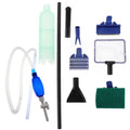 Fish Tank Cleaning Tool Set with 5 in 1 Brush Plastic S21644