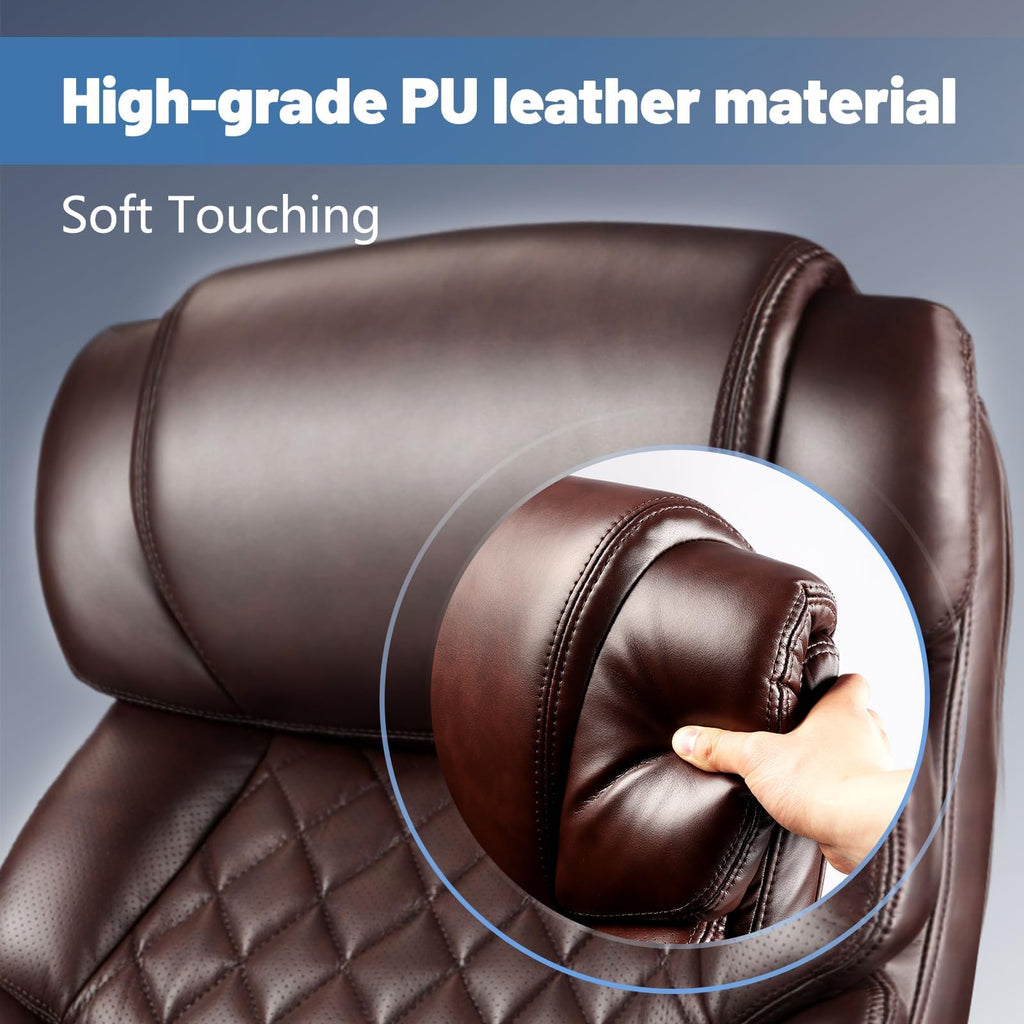 Big and Tall Heavy Duty Executive Office Chair with High Back N967