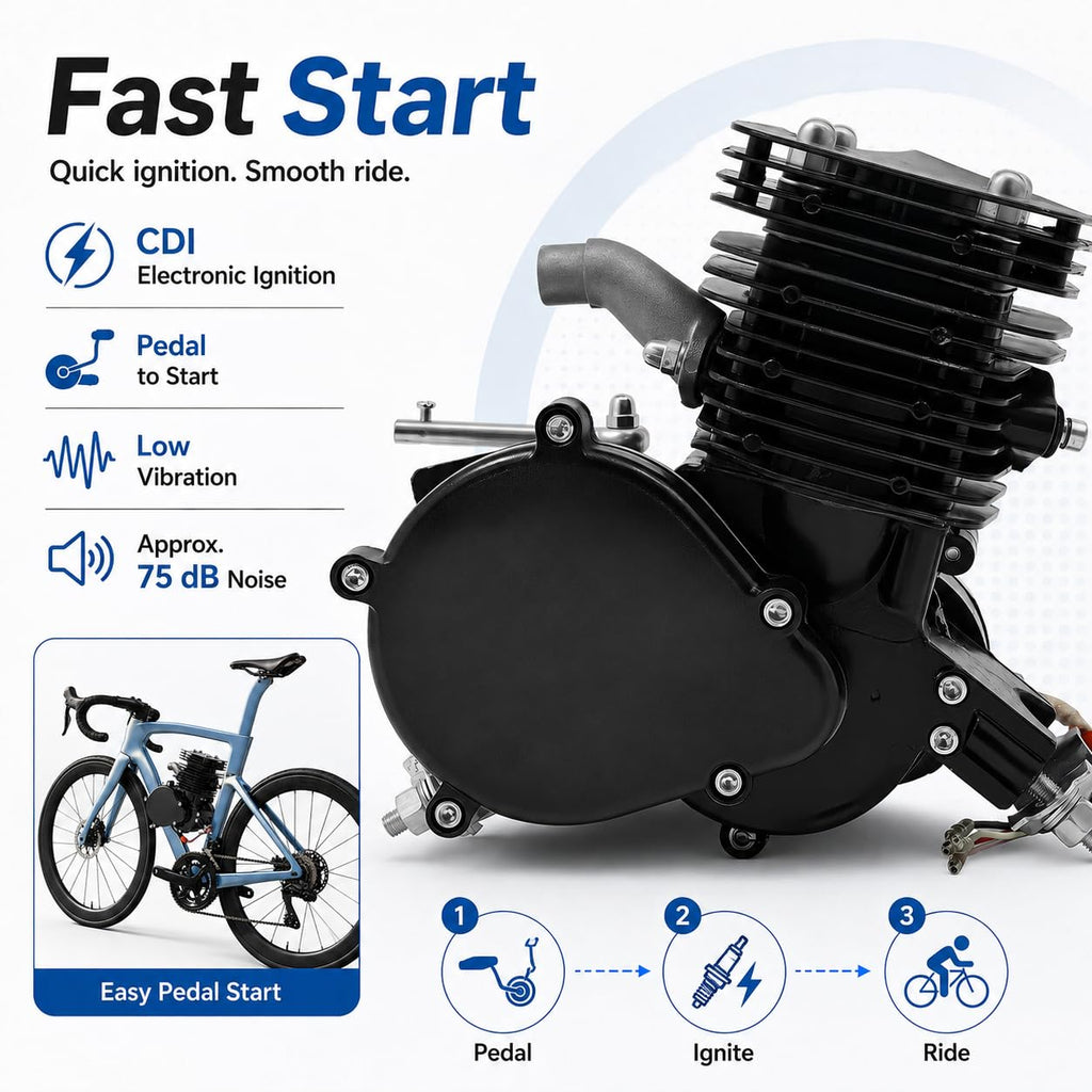 110cc 2-Stroke Bicycle Engine Kit H39018