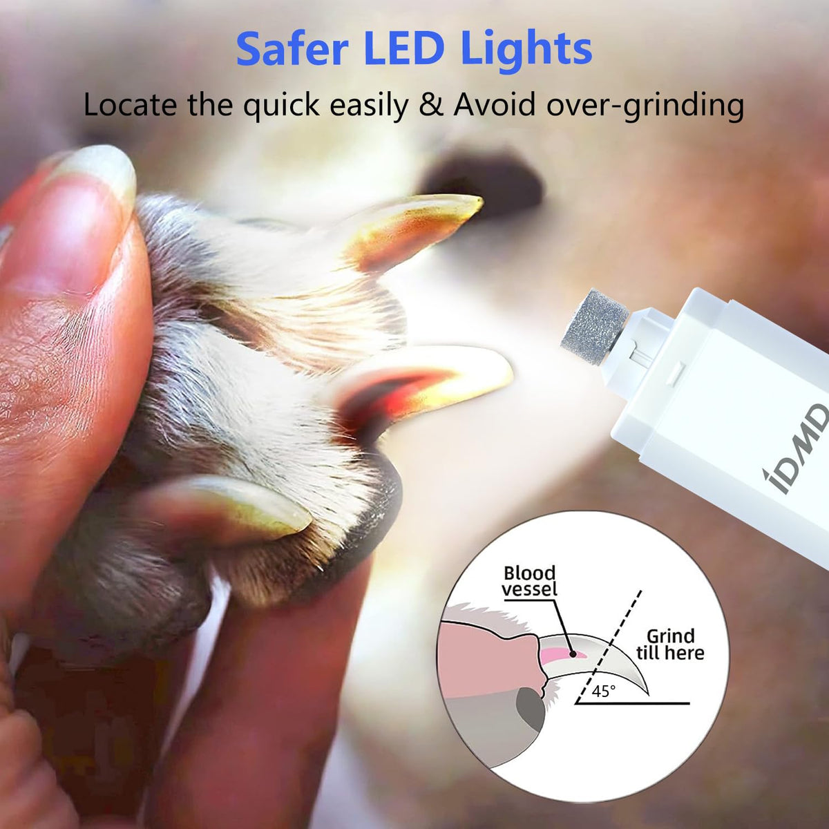 Dog Nail Trimmers with Light I524