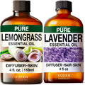 Lemongrass & Lavender Essential Oil Set 2x4 fl oz K736