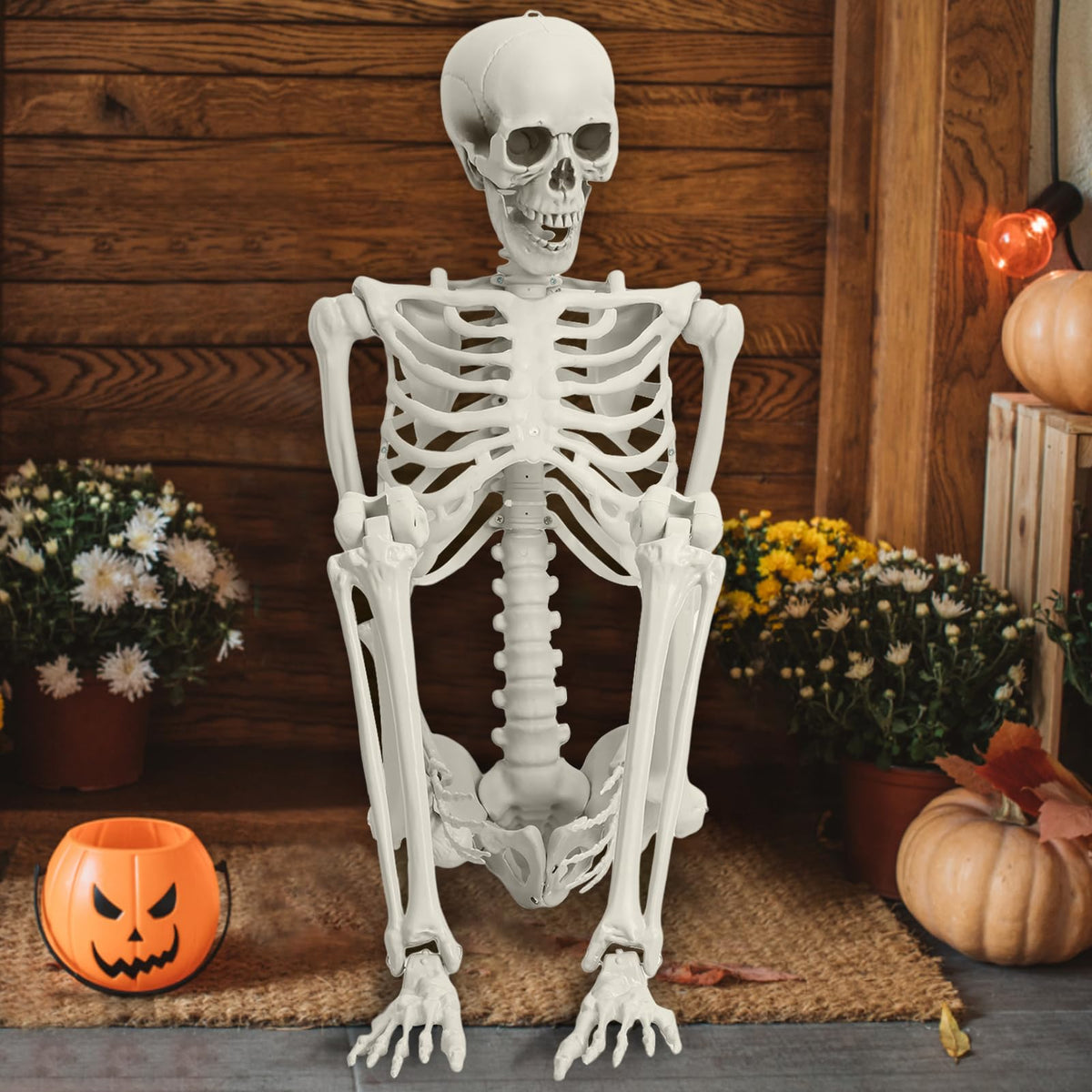 Life Size Imitation Skeleton with Posable Joints O467