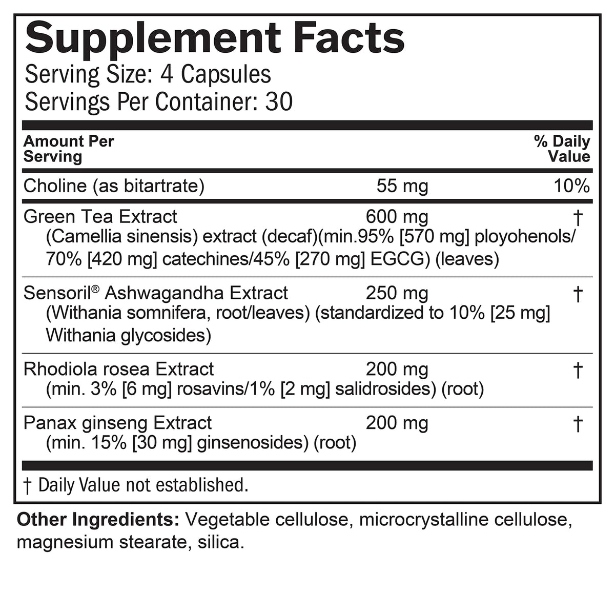 120 Capsules Gluten Free F7469