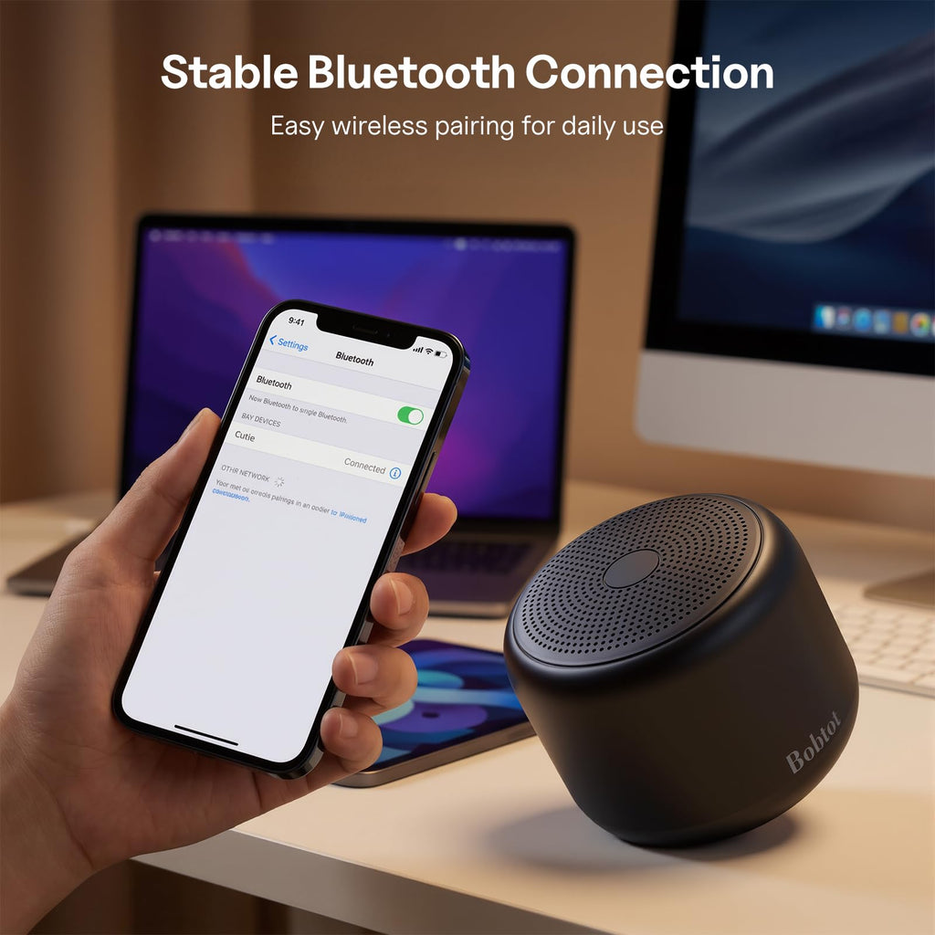 Portable Bluetooth Speakers with Strap Black A6105