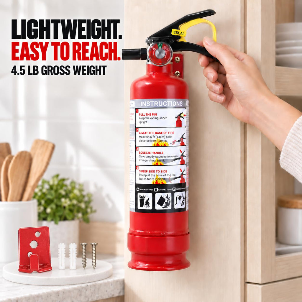 2.5 lb ABC Dry Chemical Fire Extinguishers 6-Pack G1732