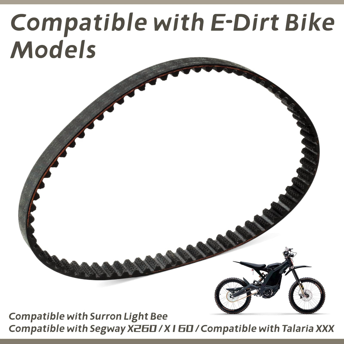 16mm Drive Belt Electric Dirt Bike Parts N73242