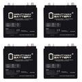 6V 210AH Deep Cycle AGM Battery 4 Pack V8601