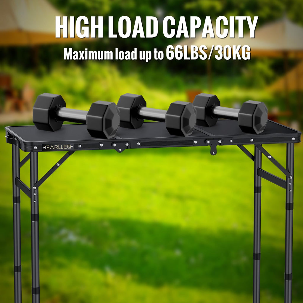 Folding Camping Table 3 Adjustable Height T56008