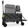 Collapsible Wagon with Tailgate, 350lbs Capacity E2013