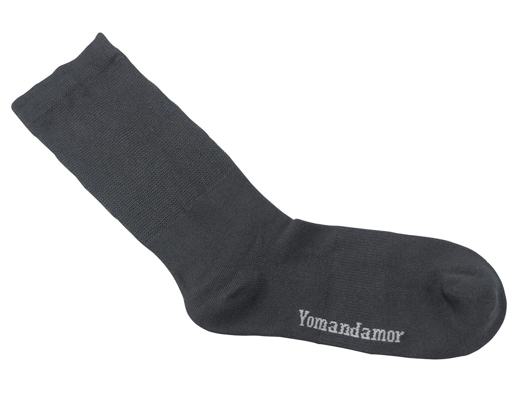 Men's 6 Pairs Bamboo Rayon Breathable Mid-Calf Socks with Arch Support T727