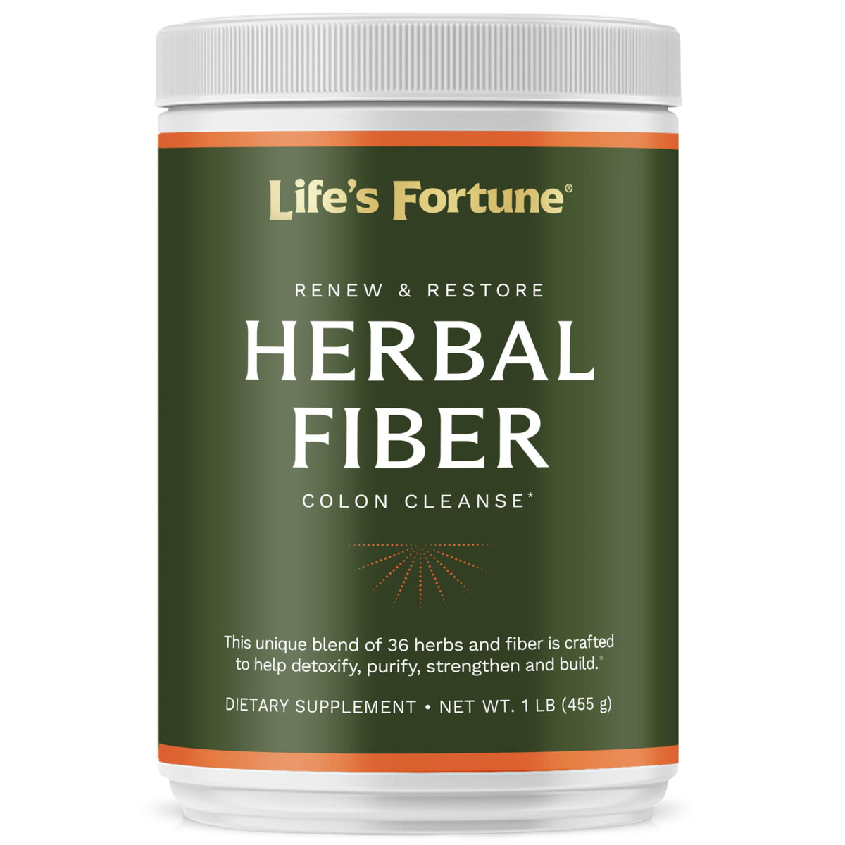 Herbal Fiber Colon Cleanse Powder with Psyllium Husk 1 lb L781253