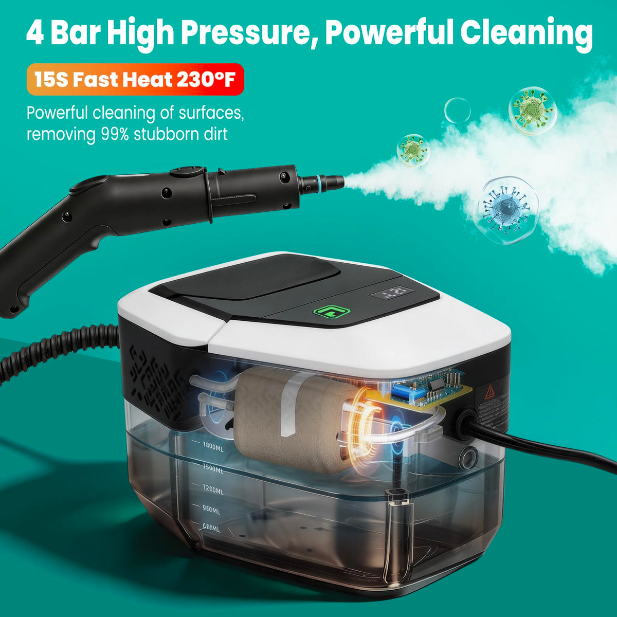 Portable Handheld Steam Cleaner G5221