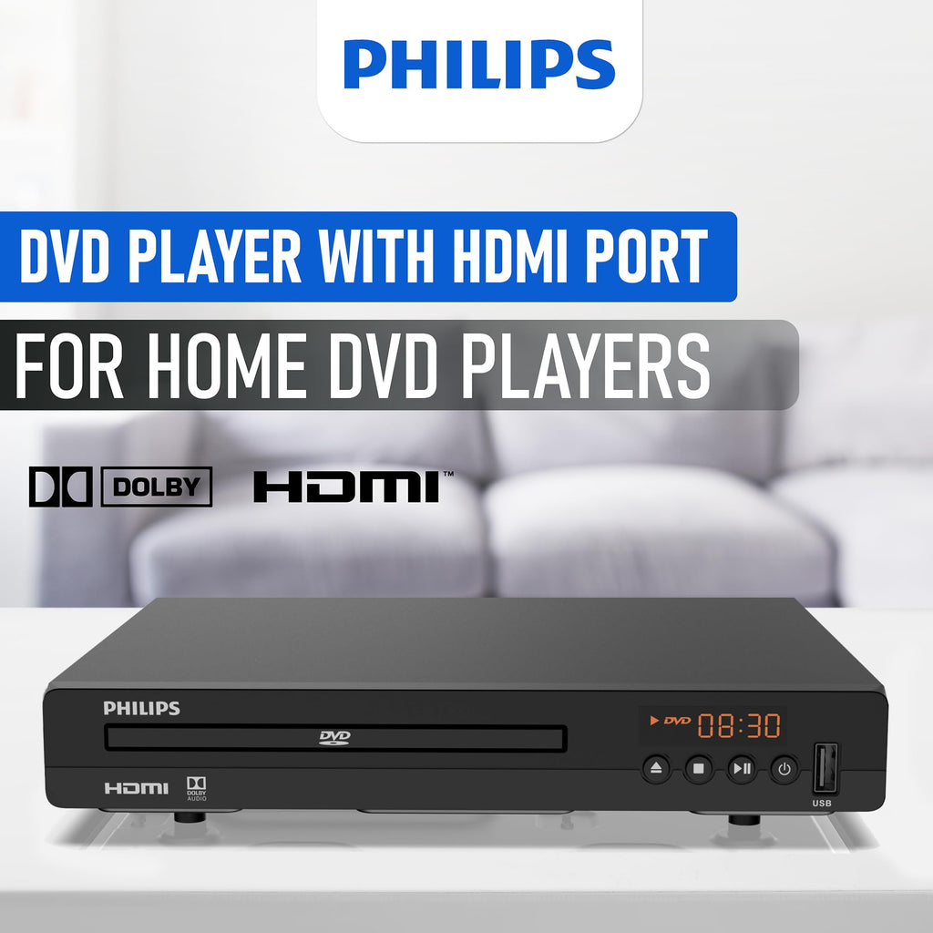 DVD Player with HDMI Port 1080P All Region USB Input Remote Control O149