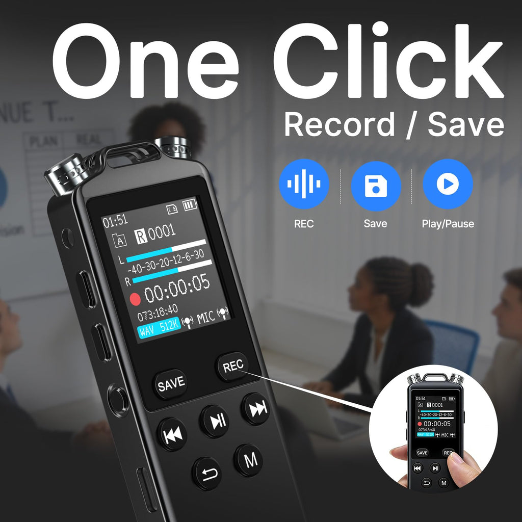160GB Voice Recorder with Playback O94842