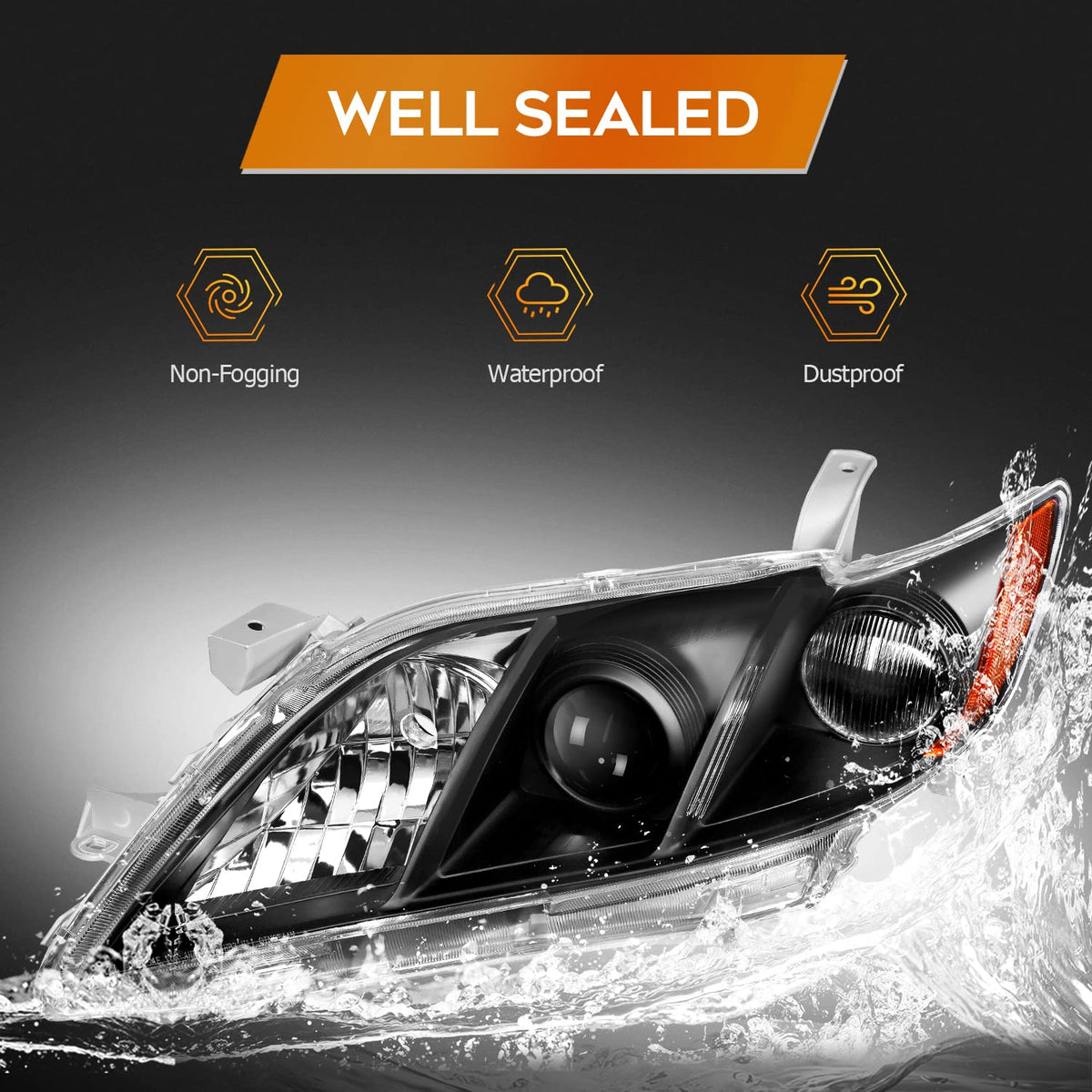 Headlights for Toyota Camry 2007-2009 X5551