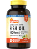 Fish Oil Softgels 1000mg Omega-3 200 Softgels M4420