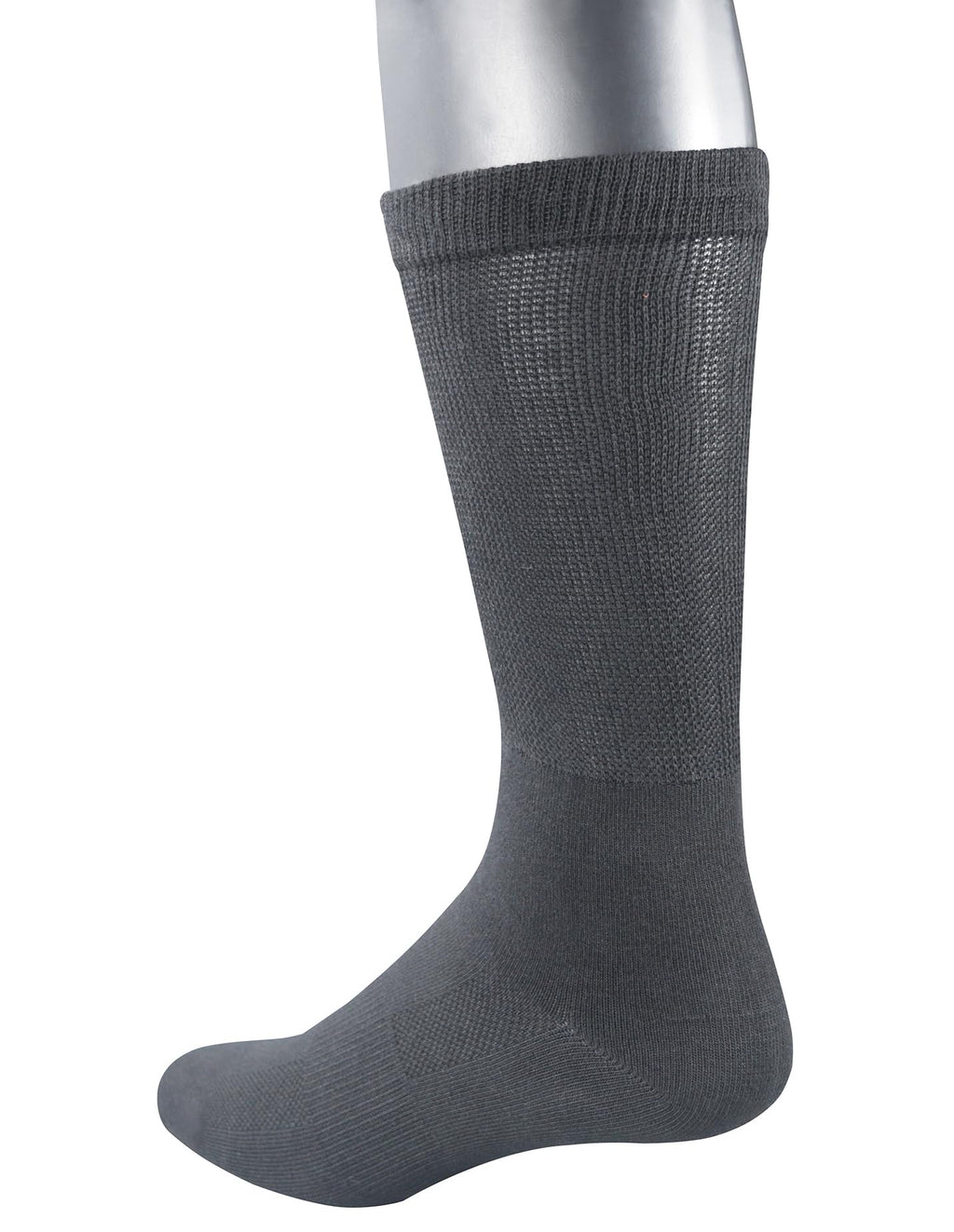Men's 6 Pairs Bamboo Rayon Breathable Mid-Calf Socks with Arch Support T727