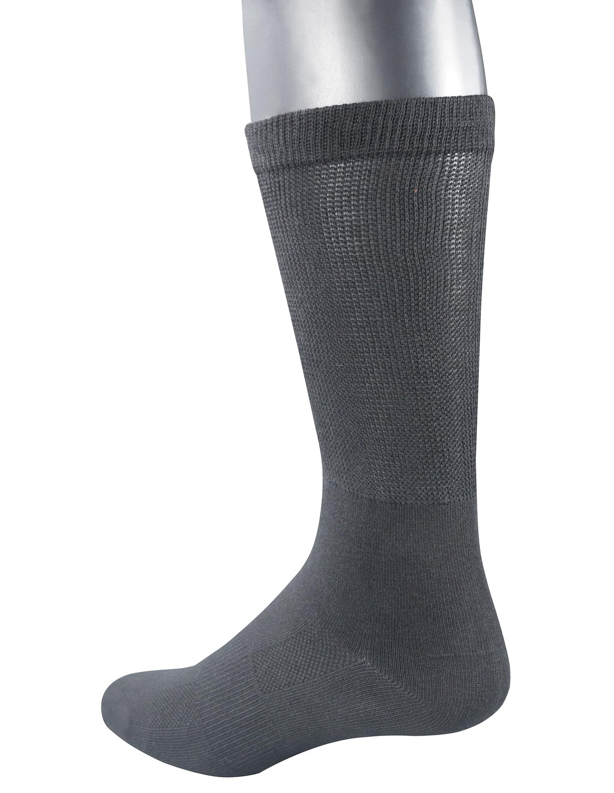Men's 6 Pairs Bamboo Rayon Breathable Mid-Calf Socks with Arch Support T727