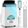 Portable Air Conditioner 8000 BTU 3-in-1 with Window Kit and Remote U989