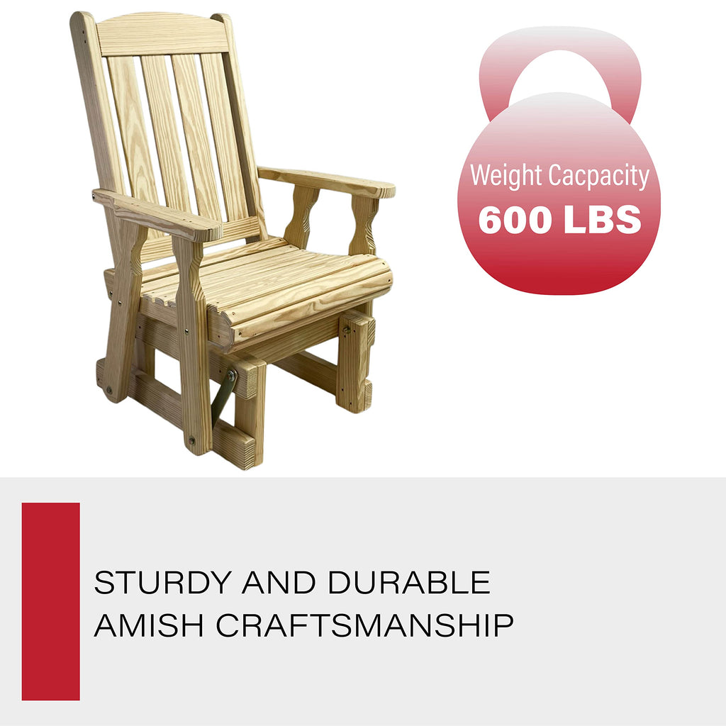Heavy Duty 600 Lb High Back Glider Chair N55787