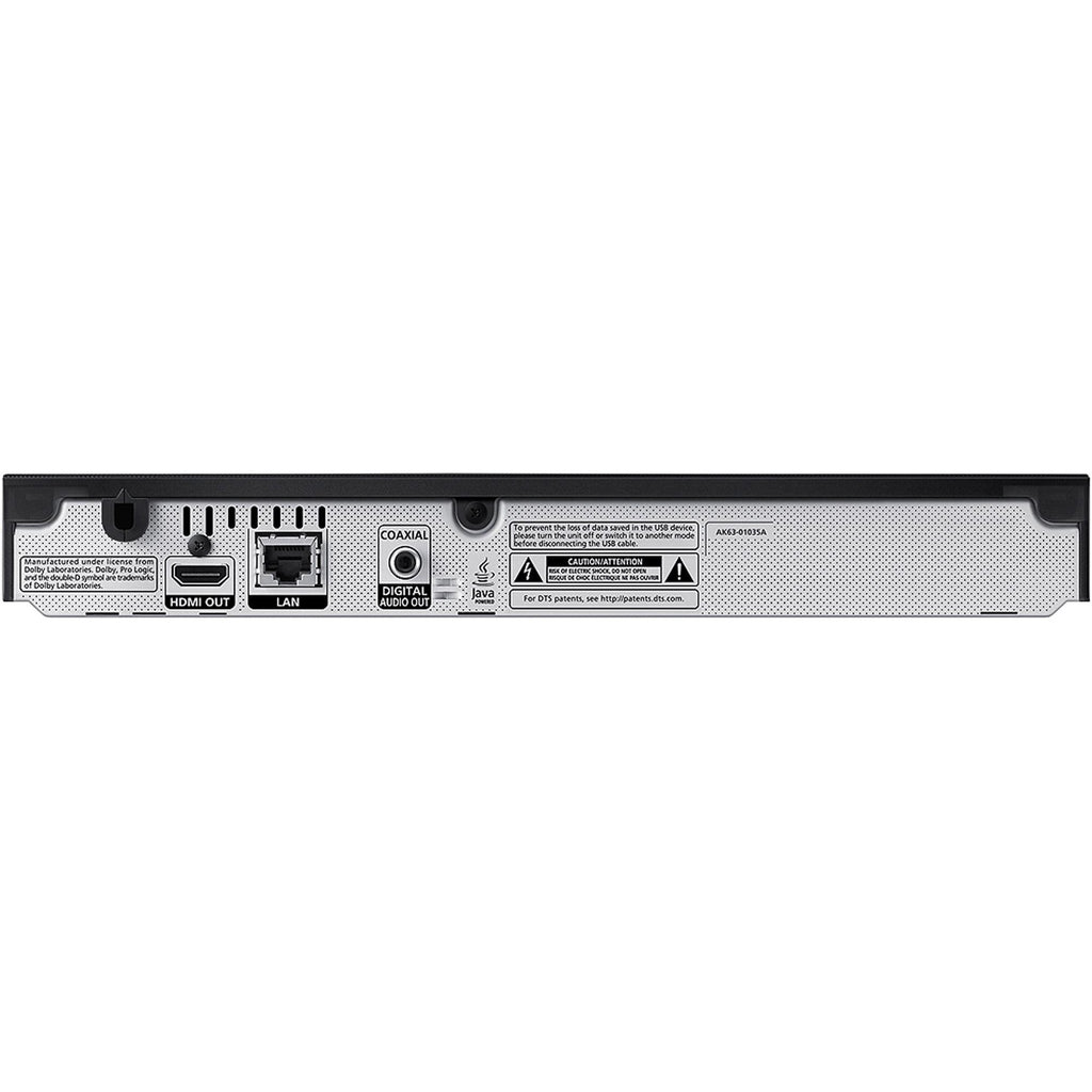 Blu-ray DVD Disc Player with Built-in Wi-Fi 1080p Full HD Upconversion B75212