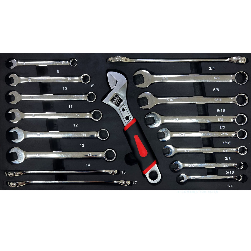 439-Piece Mechanic Tool Set in 3-Drawer Steel Box B4542