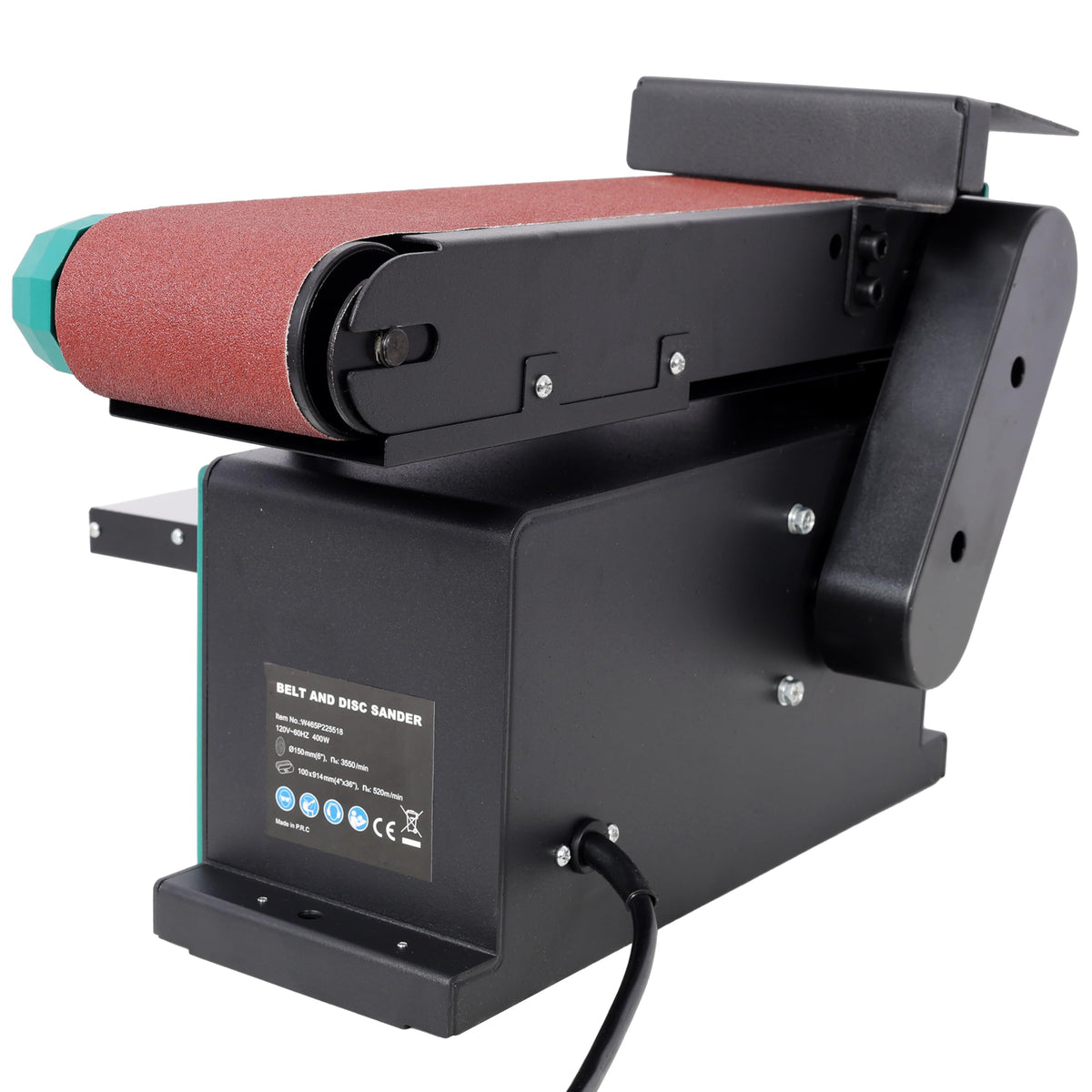 4x36 & 6 Inch Benchtop Belt Disc Sander S81126