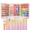 86 Colors Eyeshadow Palette with 15pcs Makeup Brushes Set E2234