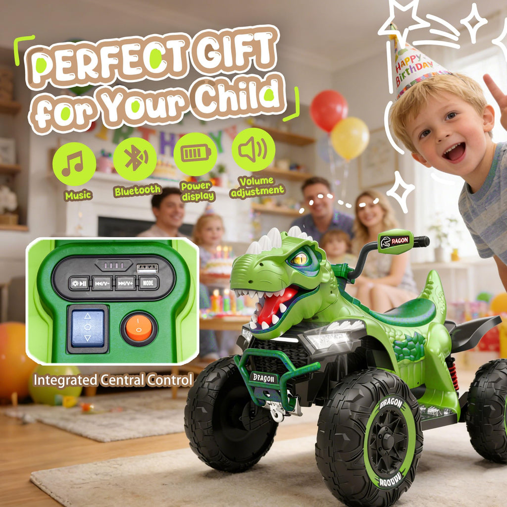 24V 2-Seater Ride on ATV with Parental Control E24431
