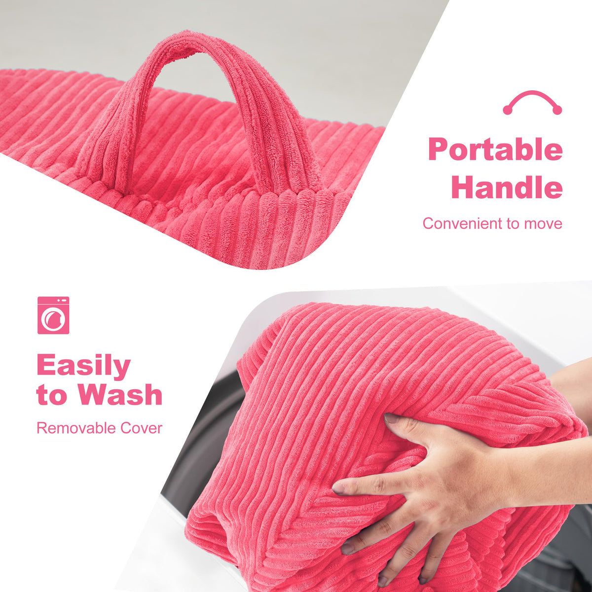 4FT Bean Bag Chair with Handle N98497