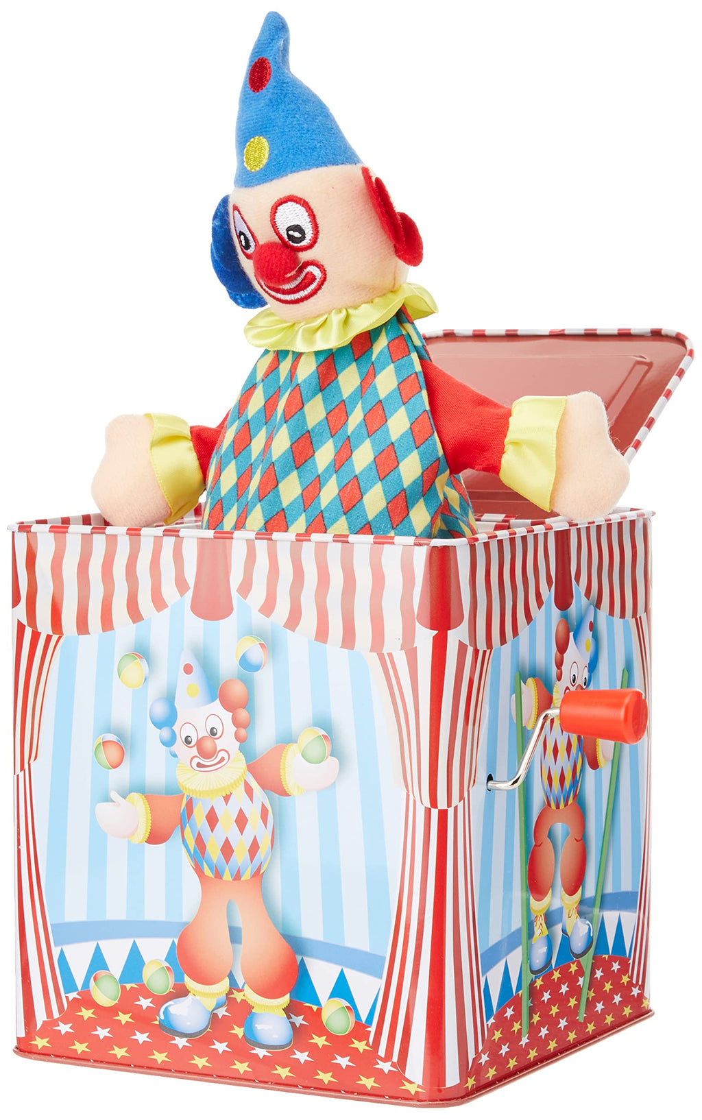 Clown Jack in The Box Tin Toy C760807
