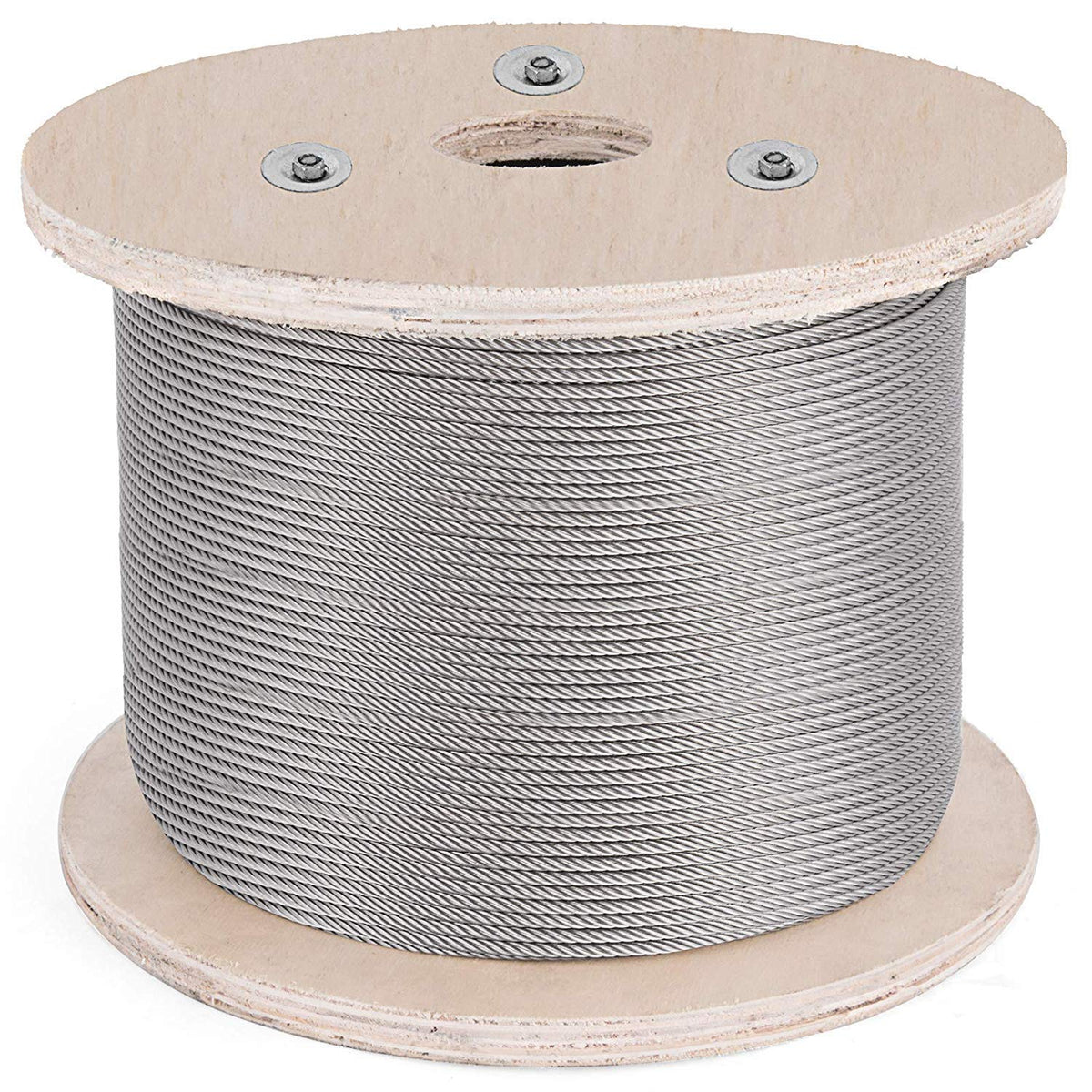 1/8" T316 Stainless Steel Cable 1x19 Wire Rope T29390