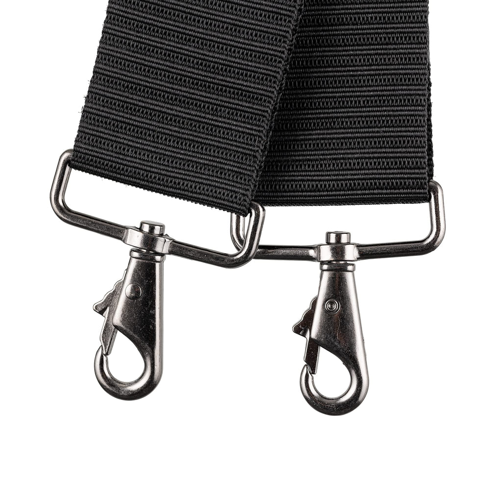 Black 1680 Denier Poly Carpenter’s Tool Belt with Suspenders D1234